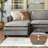 108" W Modern Sectional with Ottoman-2015922810