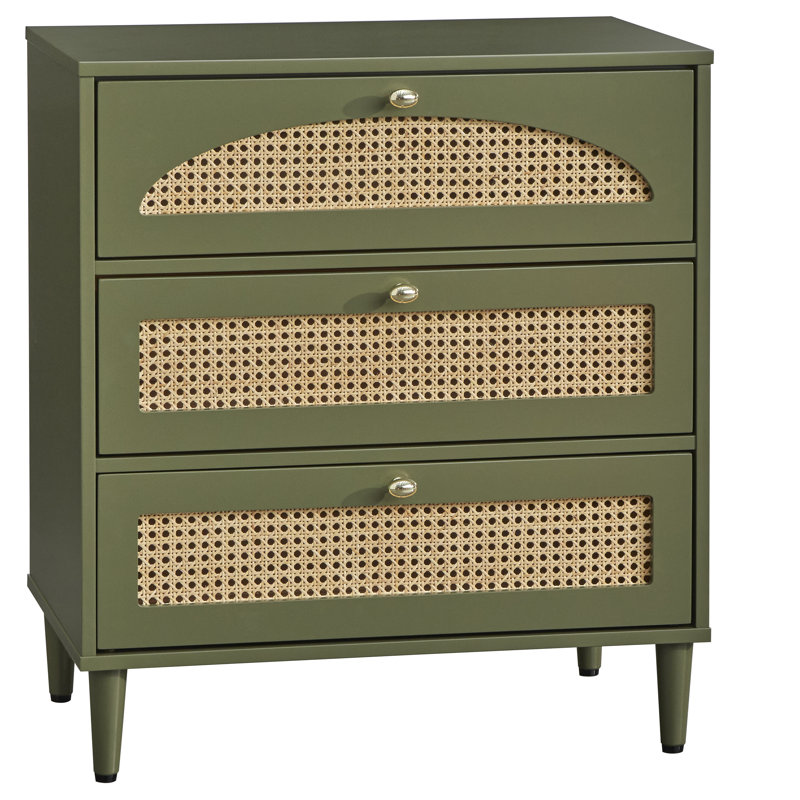 Cortavious Bedroom Chest, Olive Green