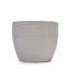 Ensemble de 3 pots de fleurs en céramique, jardinière moderne pour patio, jardin, rebord de fenêtre - blanc antique-560120428
