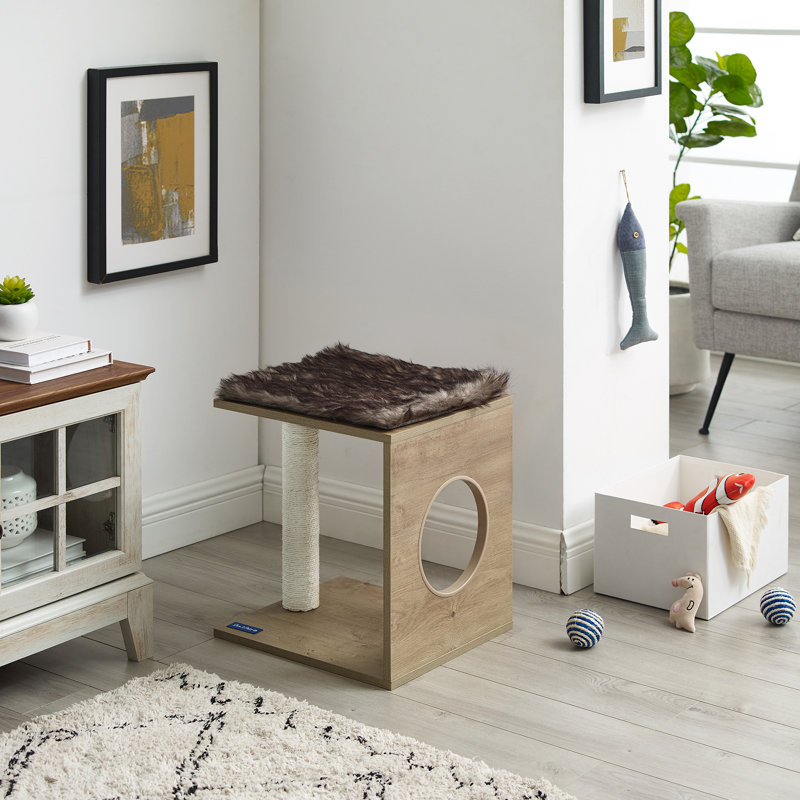 Sheree 17.32'' H Cat Tree, Light Brown