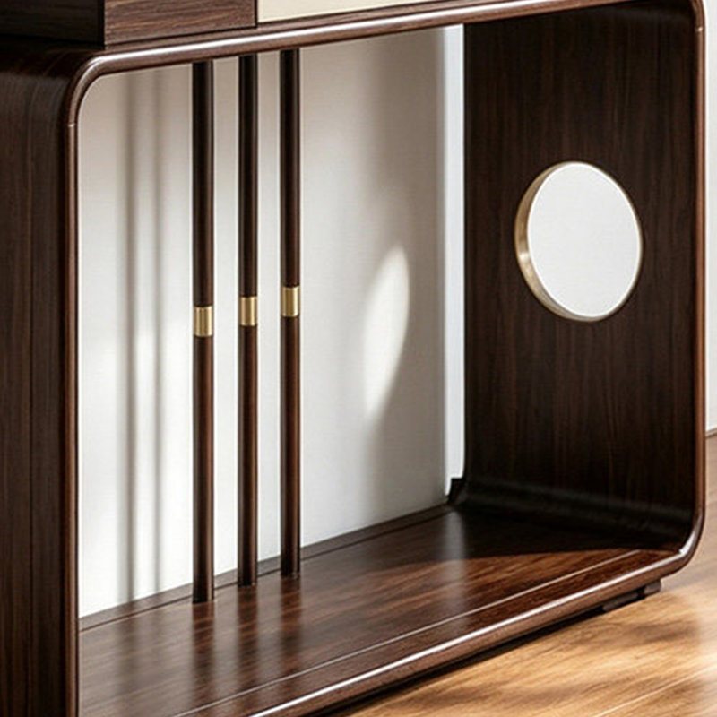 Nouvelle console de style chinois, H 34,6 po x l 59,1 po x P 15,7 po