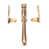 Polished bronze