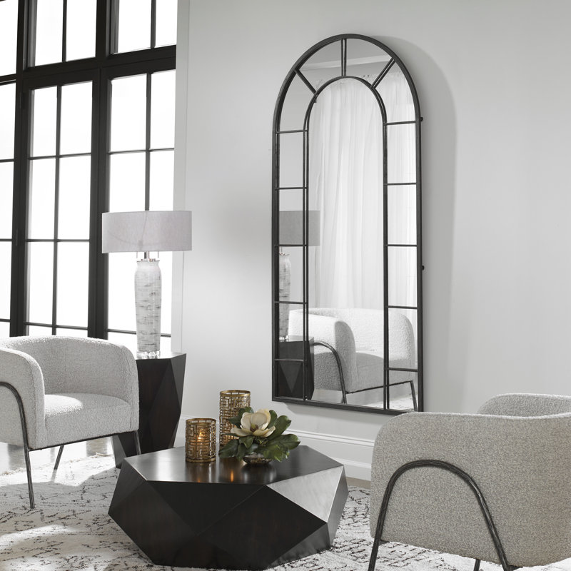 Baylen Metal PATTERN ARCH Wall Mirror