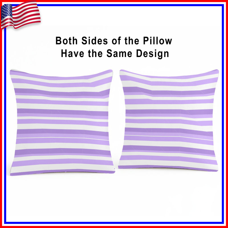 Coussin Stripes, 20 po x 20 po