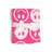 Children'S Mini Happy Face Pattern Luxury Soft Throw Blanket - FUCHSIA