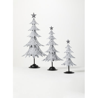 Surber 3 Piece Metal Trees Set