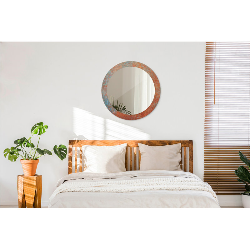 Huldar Glass Flat Wall Mirror