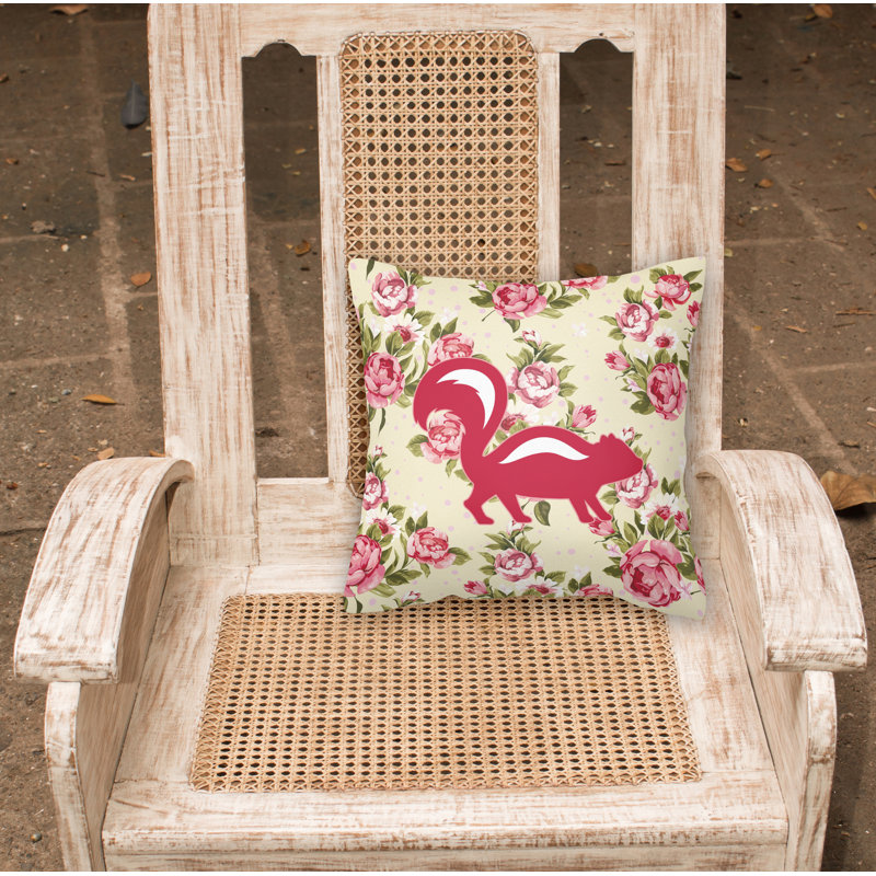  Coussin Skunk Shabby Elegance, Jaune clair