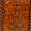 Commode 6 tiroirs à motif floral
