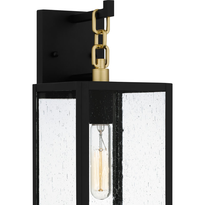 Steel Wall Light, 14" H x 6.25" W x 7.25" D