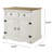 Likins 35.83'' Solid Wood Sideboard