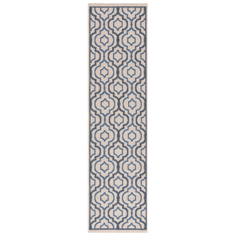 Emelinda Performance Geometric Rug, Runner 2'3" x 8'