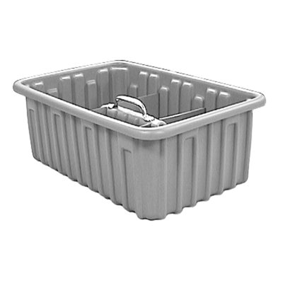 Jones Stephens 9X15X5 TOTE TRAY - Grey