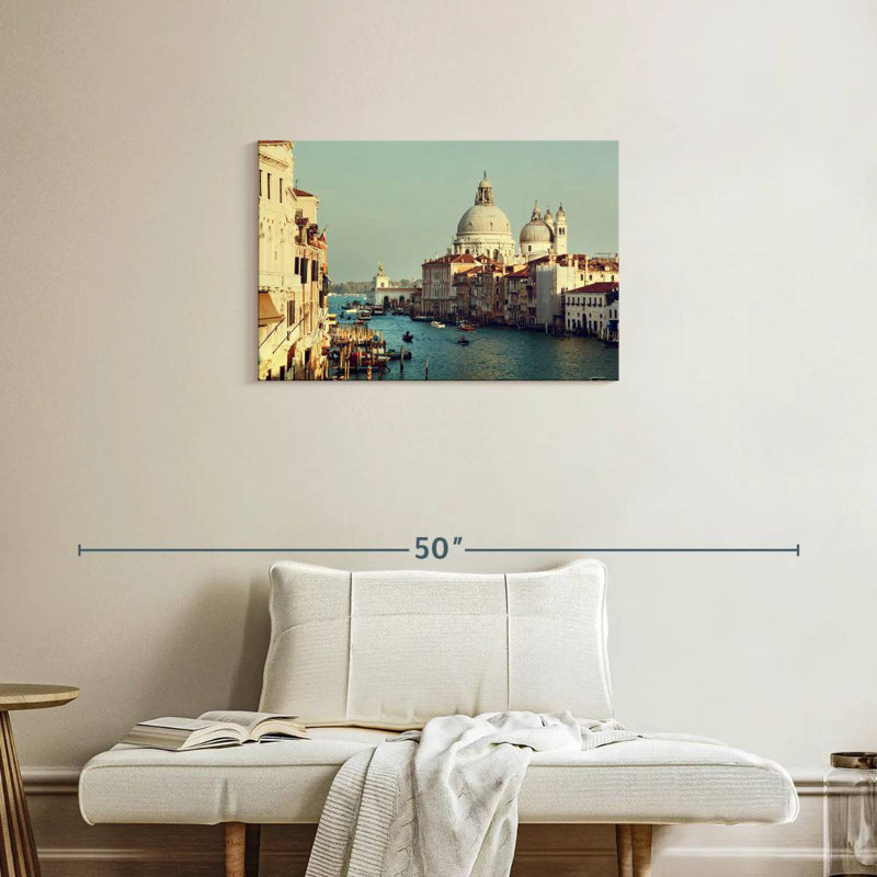 Ravi Grand Canal In Venice, 20" H x 30" W