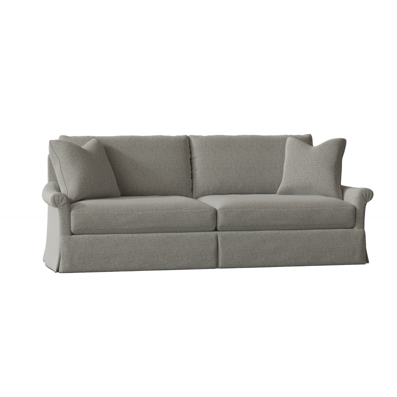 Cassandra Upholstered 91.5'' Sofa, Platinum (3160 63)