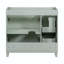Base de meuble-lavabo simple Rosmely 35,43 po-1942967500