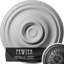 Médaillon de plafond traditionnel Endurathane, 14 3/4 po de diamètre x 1 3/4 po (convient aux auvents jusqu'à 4 po)-27784572