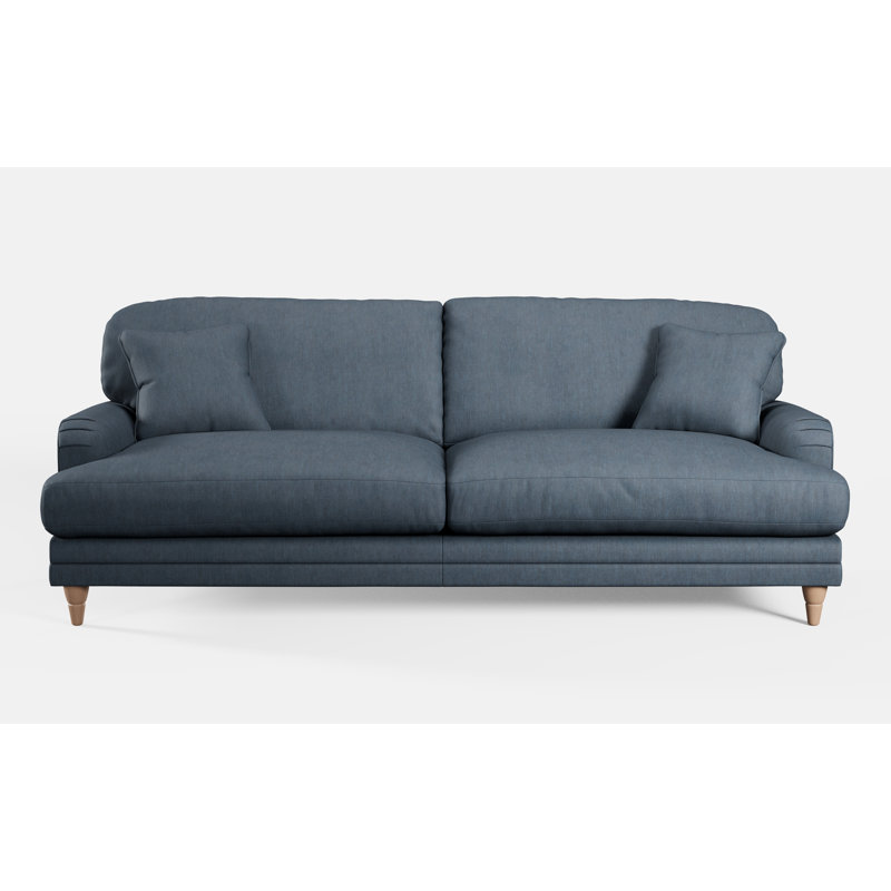 Adaku 4 Seater Sofa  , Burnished Beech, Marine
