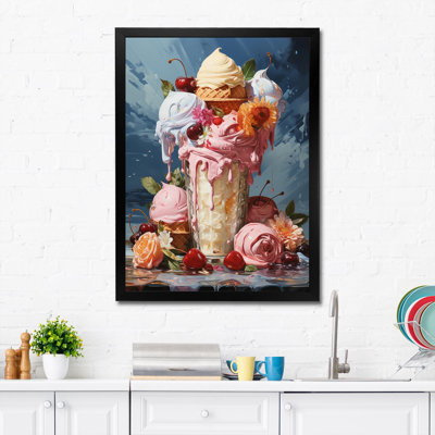 Food Ice Cream III - Food & Beverage Wall Art Prints