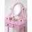 Moniys Wood Moniya Makeup Vanity Table And Stool Set-1650429871