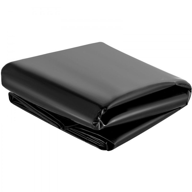 Black 20 Mil LLDPE Pond Liner for Aquaculture and Landscaping