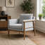 Alfie Assembled Upholstered Accent Chair