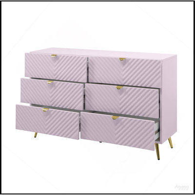 Commode rose Gaines