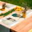 Napperon abstrait en polyester