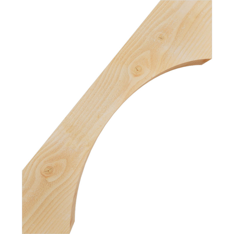 Attelle de genou Westlake, Sapin de Douglas, Scié brut, H 32 po x l 4 po x P 26 po