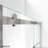 Essence 56" W x 60" W x 76" H Bypass Semi-Frameless Shower Door with Clearmax™ Technology-17720321