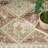 Nourison Pardis 4' x 6' Rust Vintage Indoor Rug-117637690