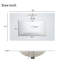 Meuble-lavabo de 30 pouces avec lavabo en céramique et rangement polyvalent - idéal-128830328