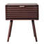 Table de chevet en bois massif Olijah-1873541273