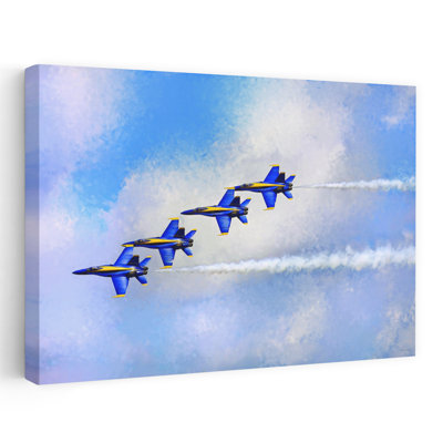 Four Fighters Contemporary Wall Art