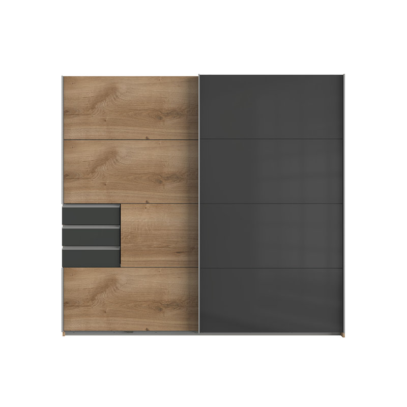 Agostini 2 Door Manufactured Wood Wardrobe