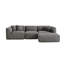 Canapé modulaire rembourré avec repose-pieds-237126820