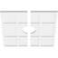 Médaillon de plafond contemporain Rubik-36074395