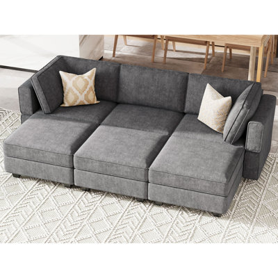 Neesha 6 - Piece Upholstered Sectional