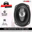 5 paires de haut-parleurs de voiture 6 x 9 800 W 4 Ohms 2 voies audio haut-parleur coaxial avec super tweeter adapté pour le véhicule