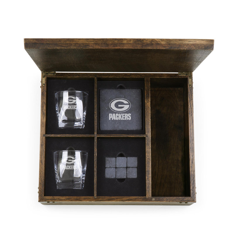 Ensemble 7 pièces whisky 8 oz, Packers de Green Bay