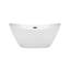 Dorrit 60" x 32" Freestanding Soaking Acrylic Bathtub-563810728