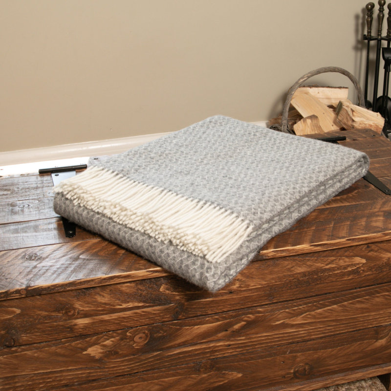 Koepke Throw Blanket, Grey