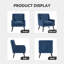 Fauteuil capitonné à dossier large rembourré-1592346161