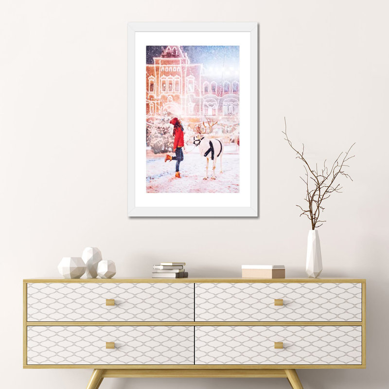 Gerda de Hobopeeba-reproduction de photo, Blanc, H 24 po x l 16 po x P 1 po, Papier encadré blanc