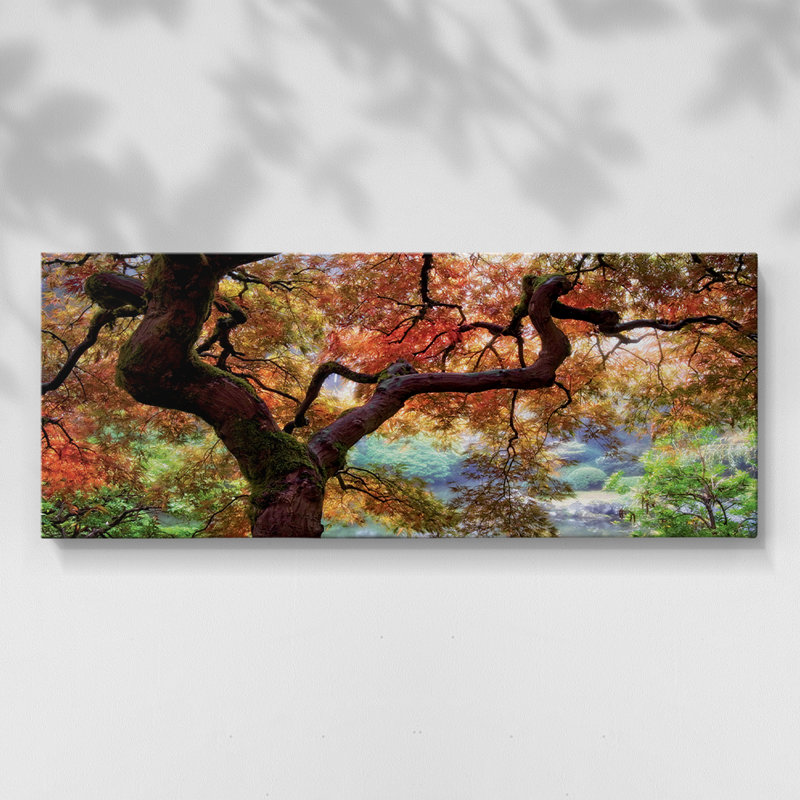 «Dreaming of March» - Toile tendue avec châssis - Prêt à accrocher, H 20 po x l 50 po