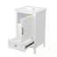 Meuble-lavabo de salle de bain avec lavabo, tablette de porte et tiroir-1178407838