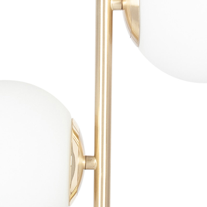 Mclamb Novelty Lamp, Gold/White