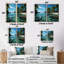 États-Unis, Florida Keys Escape, eau tropicale - vert, impressions traditionnelles sur toile, 2 panneaux-721634680-721634684-721634563