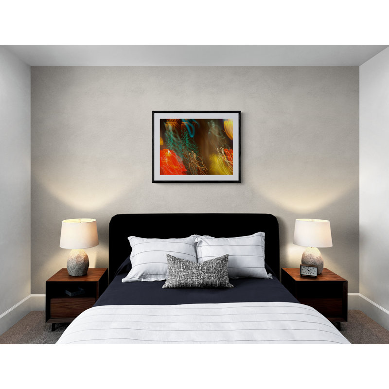 Light Graffiti #2 Print by Adam Sherbell, Wrapped Canvas, 24" H x 32" W