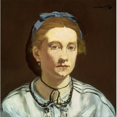 "Victorine Meurent" par Édouard Manet - Toile tendue avec châssis